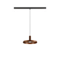 Lalu® plate 22, abat-jour, mix&match, h : 1,5 cm, bronze antique