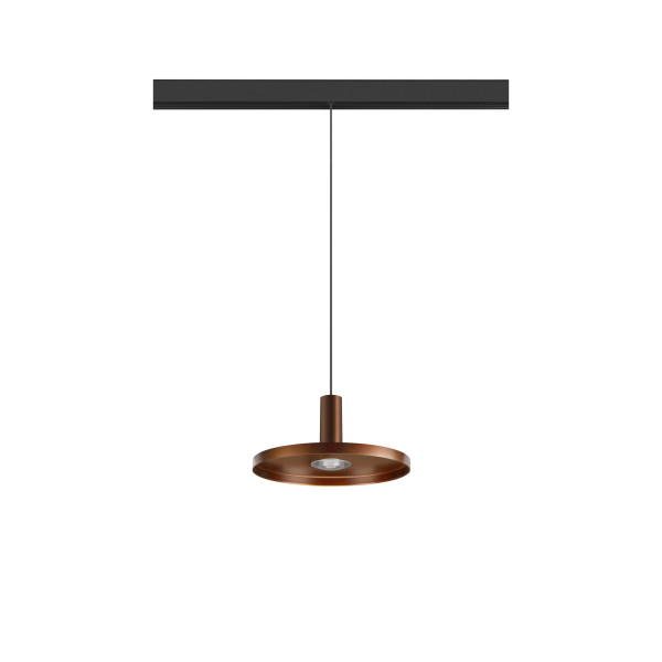 Lalu® plate 22, abat-jour, mix&match, h : 1,5 cm, bronze antique