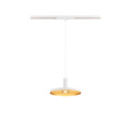 Lalu® plate 22, abat-jour, mix&match, h : 1,5 cm, blanc/or