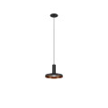 Lalu®, suspension, base led, mix&match, 150 cm, 9,5 w, 3000 k, phase, noir