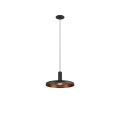 Lalu®, suspension, base led, mix&match, 150 cm, 9,5 w, 3000 k, phase, noir