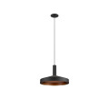 Lalu®, suspension, base led, mix&match, 150 cm, 9,5 w, 3000 k, phase, noir