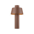 Photoni 45, lampadaire, e27, 13 w, rouille