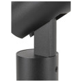 S-tube 32, lampadaire, gu10, 10 w, noir