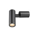 S-tube, applique en saillie, rond, 1x max. 10 w gu10, noir