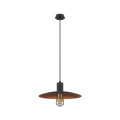 Lalu®, abat-jour, base e27, mix&match, h : 3,5 cm, noir/bronze antique