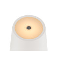 Vinolina two, lampe à poser, sans fil, ip65, 2200/2700/3000 k, touch, blanc