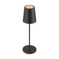 Vinolina two, lampe à poser, sans fil, ip65, 2200/2700/3000 k, touch, noir