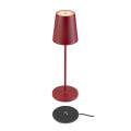 Vinolina two, lampe à poser, sans fil, ip65, 2200/2700/3000 k, touch, rouge