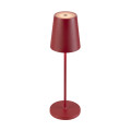 Vinolina two, lampe à poser, sans fil, ip65, 2200/2700/3000 k, touch, rouge