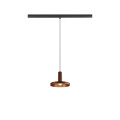 Lalu®, suspension, 48 v, base led, mix&match, 150 cm, 8 w, 3000 k, dali, bronze