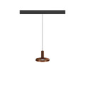 Lalu®, suspension, 48 v, base led, mix&match, 150 cm, 8 w, 3000 k, dali, bronze