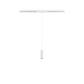 Lalu®, suspension, 48 v, base led, mix&match, 150 cm, 8 w, 3000 k, dali, blanc