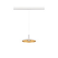 Lalu®, suspension, 48 v, base led, mix&match, 150 cm, 8 w, 3000 k, dali, blanc