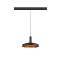 Lalu®, suspension, 48 v, base led, mix&match, 150 cm, 8 w, 3000 k, dali, noir