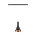 Lalu®, suspension, 48 v, base led, mix&match, 150 cm, 8 w, 3000 k, dali, noir