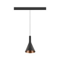 Lalu®, suspension, 48 v, base led, mix&match, 150 cm, 8 w, 3000 k, dali, noir