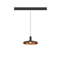 Lalu®, suspension, 48 v, base led, mix&match, 150 cm, 8 w, 3000 k, dali, noir