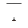 Lalu®, suspension, 48 v, base led, mix&match, 150 cm, 8 w, 3000 k, dali, noir