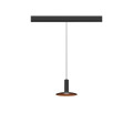 Lalu®, suspension, 48 v, base led, mix&match, 150 cm, 8 w, 3000 k, dali, noir