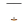 Lalu®, suspension, 48 v, base led, mix&match, 150 cm, 8 w, 3000 k, dali, noir