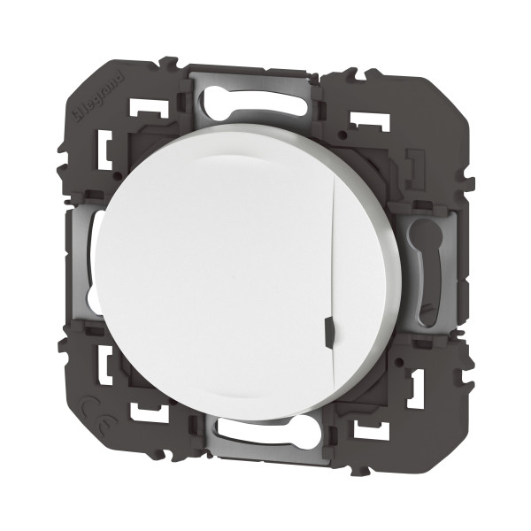 Interrupteur connecté sans Neutre avec variateur Dooxie compatible Netatmo - blanc