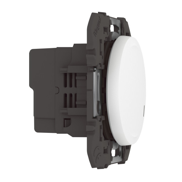 Interrupteur connecté sans Neutre avec variateur Dooxie compatible Netatmo - blanc