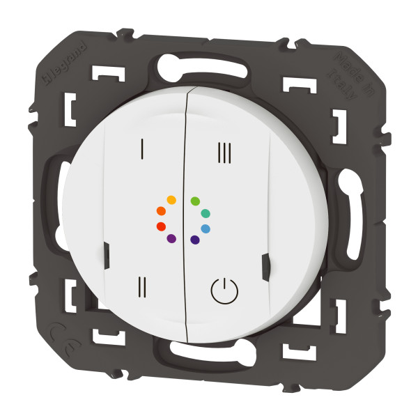 Commande sans fil Dooxie With Netatmo pour ampoules multicouleurs compatible Zigbee - Blanc