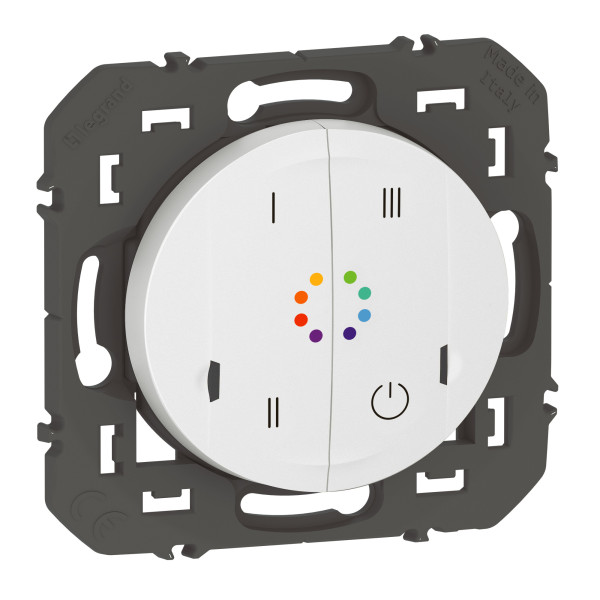 Commande sans fil Dooxie With Netatmo pour ampoules multicouleurs compatible Zigbee - Blanc