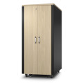 Apc netshelter - rack informatique insonorisé - 32u - finition erable