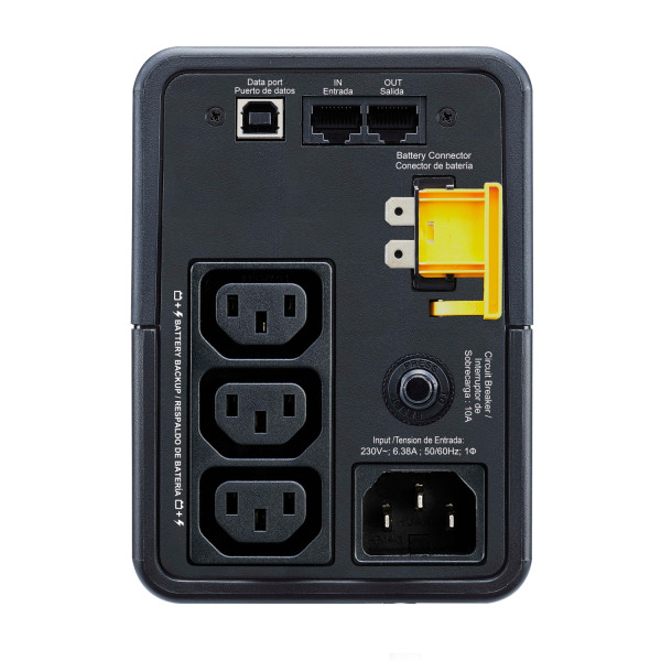 Back ups bx - onduleur line-interactive - 500va 230v - prises iec