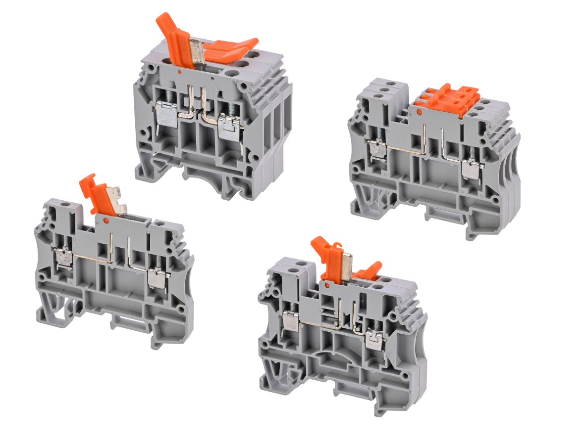 Cembre TBS2.5D Tbs2.5d - bloc de jonction vissé 2,5 mm² gris ...