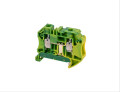 Tbsg10 - bloc de jonction vissé 10 mm²  protection vert/jaune pour circuit de terre