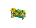 Tbpg4 - bloc de jonction push-in 4 mm² vert/jaune pour circuit de terre