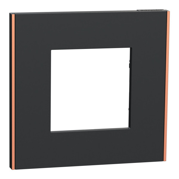 Anthracite liseré cuivré