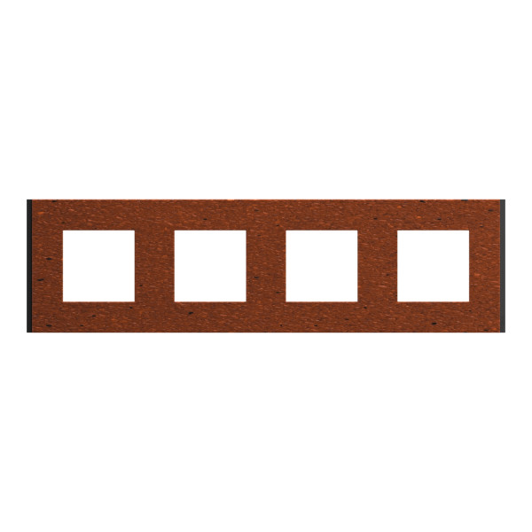 Unica déco signature - plaque de finition - terracotta - 4p - horiz vert