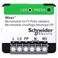 Wiser - micromodule encastré - zigbee - pilotage radiateur électrique fil pilote