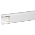 Goulotte 35x105 DLP monobloc - 1 couv 85 mm - L. 2 m - blanc (Prix au mètre)