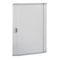 Porte galbée métal XL3 160/400 - pour coffret et armoire H 750 mm