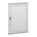 Porte plate vitrée XL3 160/400 - pour coffret et armoire H 900/995 mm