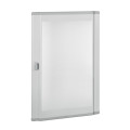 Porte vitrée galbée XL3 800 l. 660 mm pour coffret réf. 204 02 et armoire comp