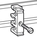 Fixation de l'appareillage sur rails EN 60715 - pour vis M6