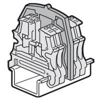 Cloison de Séparation pour Blocs de Jonction à Vis avec 1 Entrée et 1 Sortie Viking 3 Legrand – Pas de 5 mm, 6 mm, 8 mm ou 10 mm