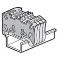 Cloison terminale pour Bloc de jonction Viking 3 ressort - 1 étages - pas 5