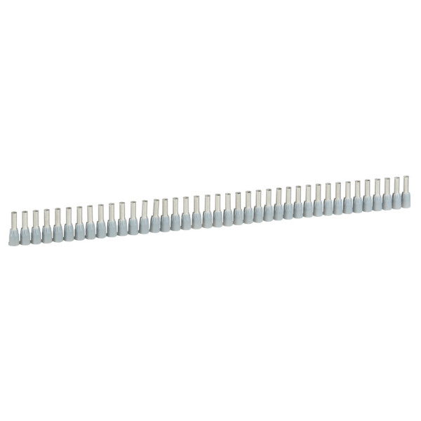 Embout de Câblage Starfix Legrand Simple à Collerette Isolante Grise – Livré en Bande – pour Conducteurs Section 2,5 mm2