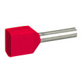 Embout de câblage Starfix - pour conducteurs section - 2x1 mm² - rouge