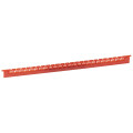 Réglette Mémocab - code coul international - l 2,3 mm - chiffre 2 - rouge