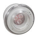 Feu à LEDs autonome-signalisation sonore-2 à 150 candelas-IP65/IK07-éclair blanc