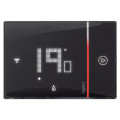 Thermostat connecté Smarther Legrand - 2 modules - Smartphone apps - tri-quadrifilaire - encastré - Noir - IP20