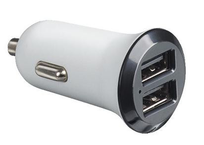 Kit dual usb car charger 12v
